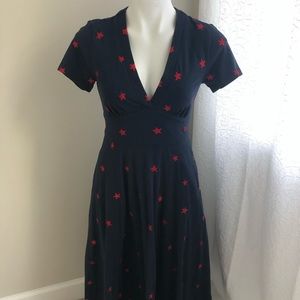Eshakti Navy Blue Dress with Pockets!